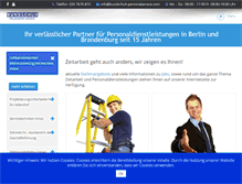 Tablet Screenshot of bundschuh-personalservice.com